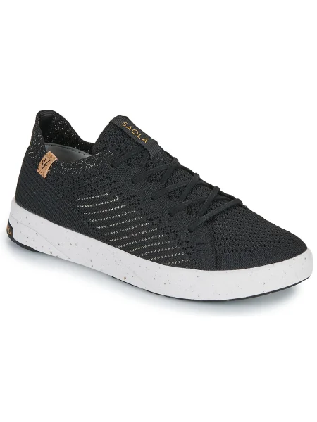 Pantofi Saola tricotate negru
