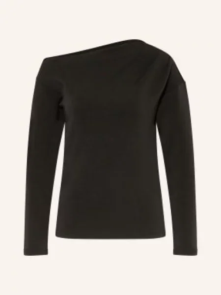 Selected Femme Jednoramenné Tričko černá