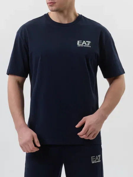 Футболка Ea7 Emporio Armani синя