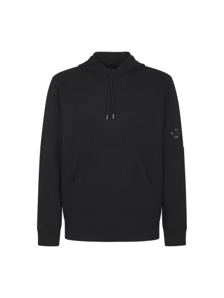 Bluza z kapturem C.p. Company z kapturem frotte czarna