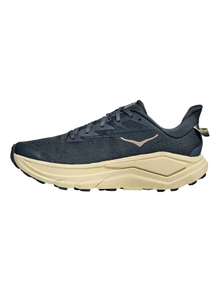 Lniane sneakersy Hoka niebieskie