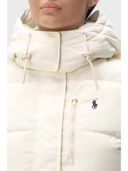 Пуховик Polo Ralph Lauren білий