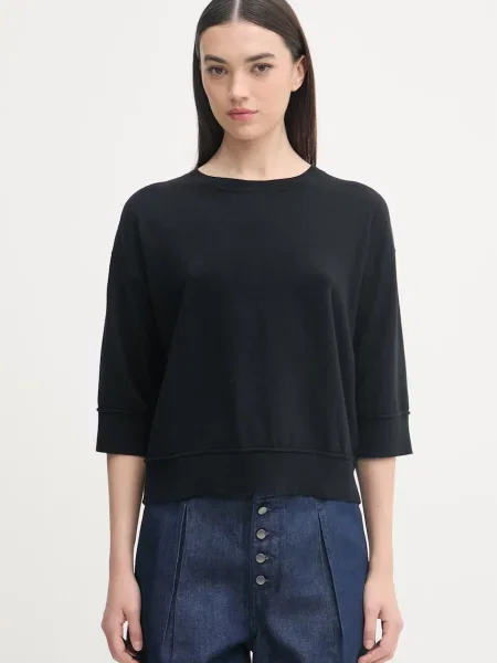 United Colors of Benetton pulover pentru femei cu amestec de lână negru