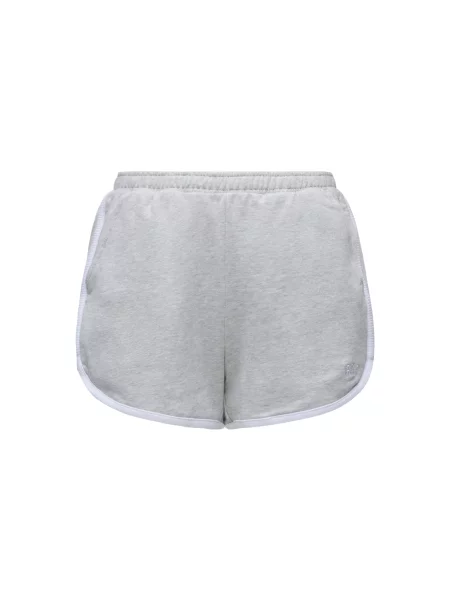 GAP Pantaloni gri amestecat alb