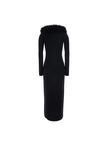 Sukienka Blumarine wełniana czarna