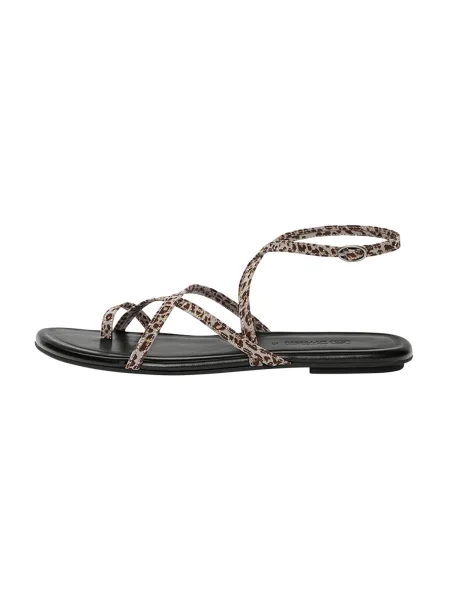 Pull&Bear Flip-flops kitt / maro / brocart alb