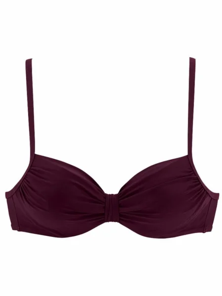 LASCANA Bikini zgornji del Kati' bordo