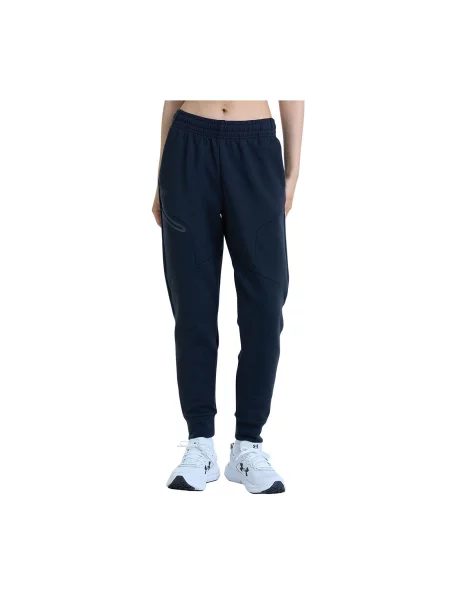 Spodnie Under Armour Unstoppable Fleece Jogger Black/ Black XS czarne