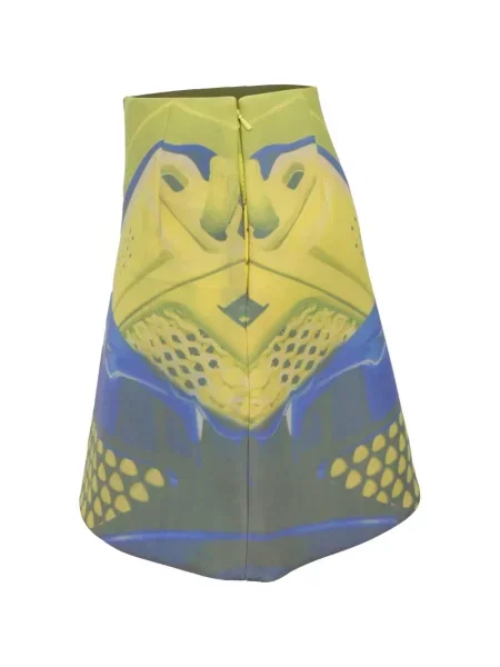 Fustă tip creion Mary Katrantzou galben