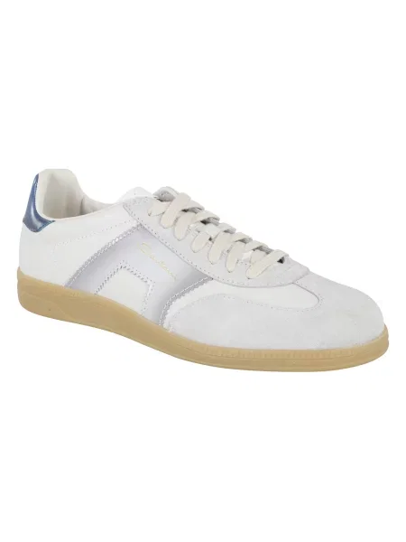 Sneakersy Santoni białe