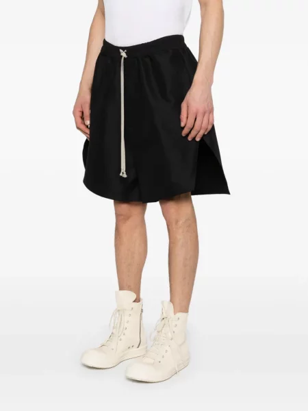 Sznurek ściągający szorty Rick Owens czarne