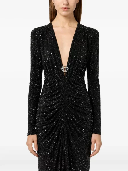 Lung rochie Philipp Plein negru