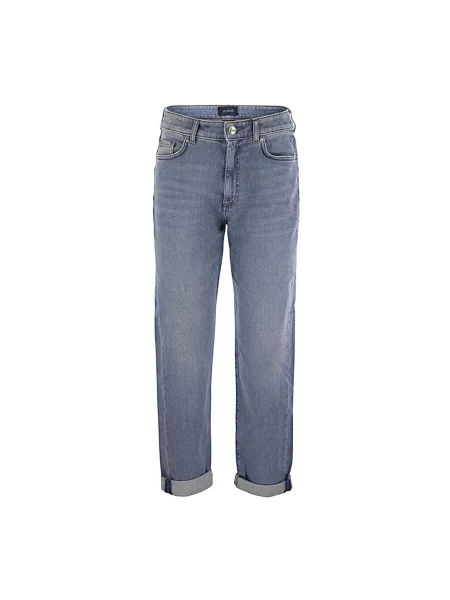 Jeansy Sportmax klasyczne niebieskie