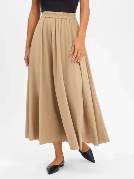 Drykorn plisowana spódnica Querime Kobiety jednolity S brązowy