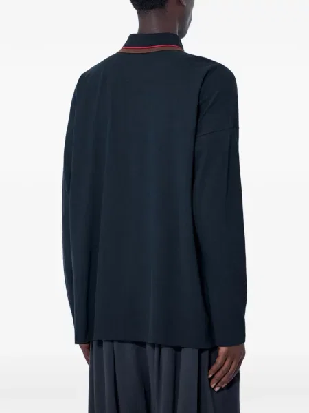 Μακρύς polo Vivienne Westwood με κέντημα μαύρο