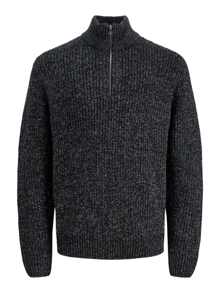 JACK & JONES Pulover JORBLEECKER noapte albastru