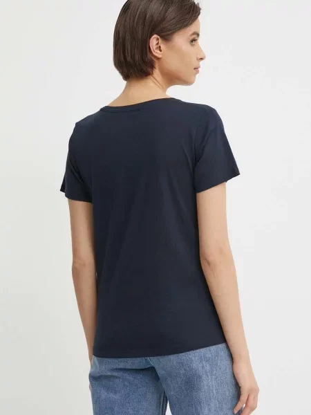 Tričko Pepe Jeans tmavomodrá