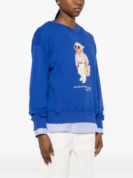 Pletena košulja Polo Ralph Lauren s autogramom bez rukava narančasta