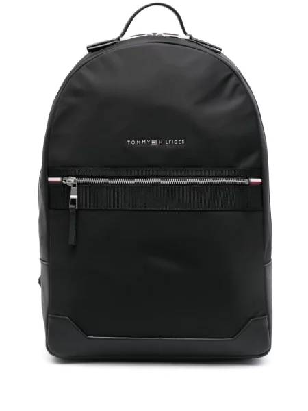 Rucsac Tommy Hilfiger cu autograf alb