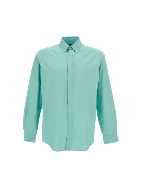Koszula casualowa o kroju regular fit z czystej bawełny Polo Ralph Lauren zielona