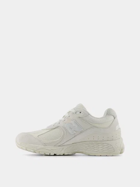 Кожаные повседневные кроссовки New Balance белые