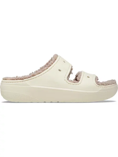 Klapki Crocs Classic Cozzzy Sandal beżowe