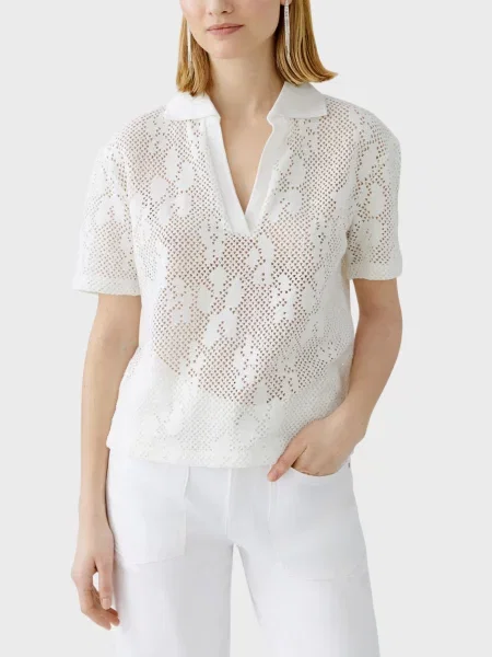 Блуза Oui біла