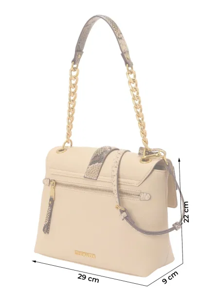 Geantă Steve Madden bej
