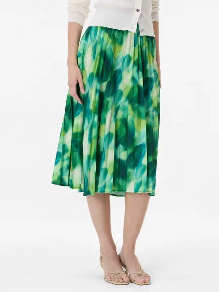 Fustă midi Orsay verde