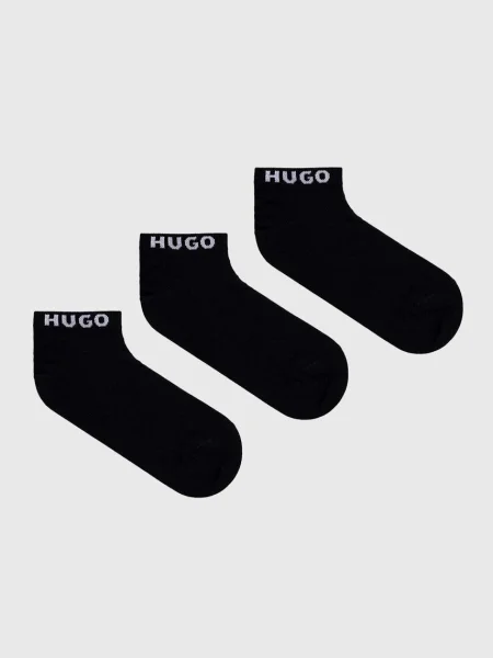 Чорапи HUGO 3 броя черно