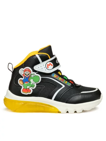 Geox Sneakersy J Ciberdron Boy D czarny