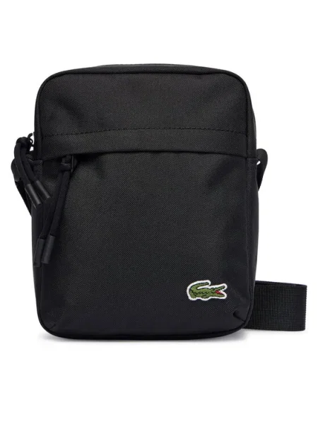 Чанта през рамо Lacoste черно