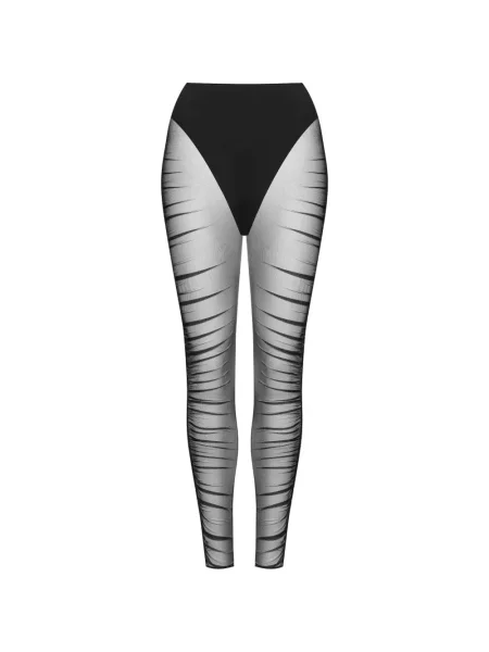 Leggings Scandale plasă negru