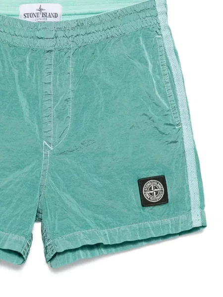 Kąpielówki dziecięce Stone Island zielone