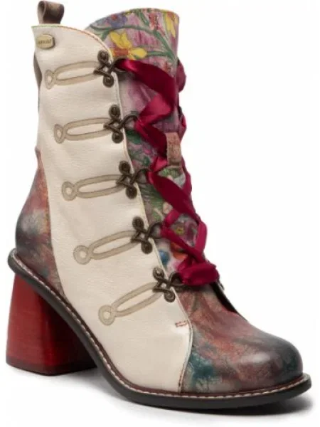 Členková obuv Laura Vita béžová