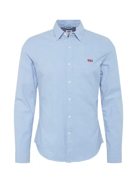 LEVI'S Srajca LS BATTERY HM SHIRT SLIM BLUES svetlo modra