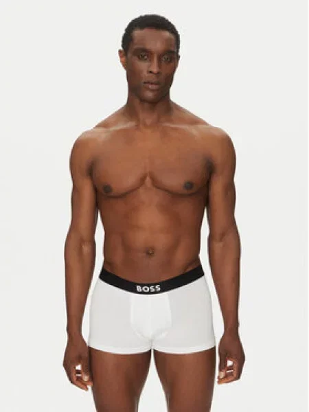 BOSS Boxerky David Beckham černá bílá