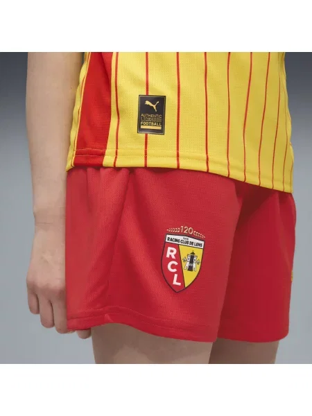 PUMA Młodzieżowe szorty RC Lens Odzież czerwony