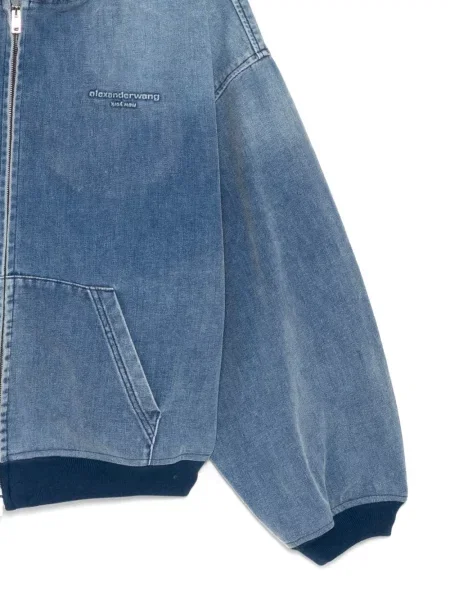 Kapucnis melegítő felső Alexander Wang kék