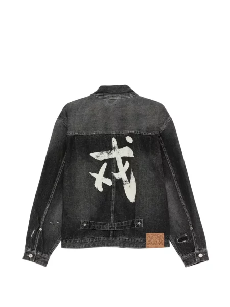 Geacă de blugi Evisu negru