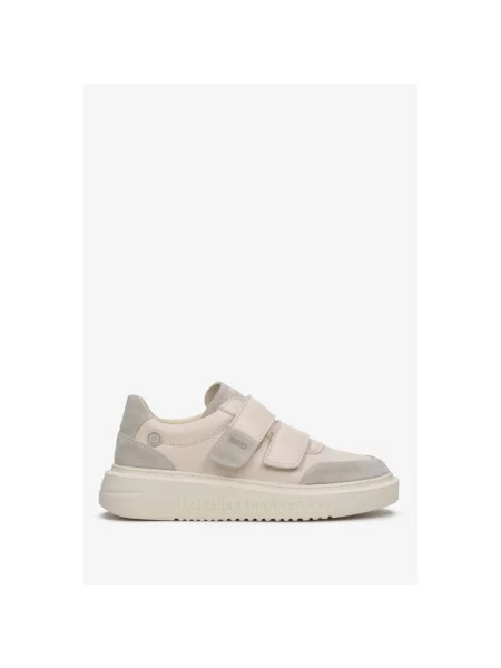 Кеди шкіряні Estro бежеві