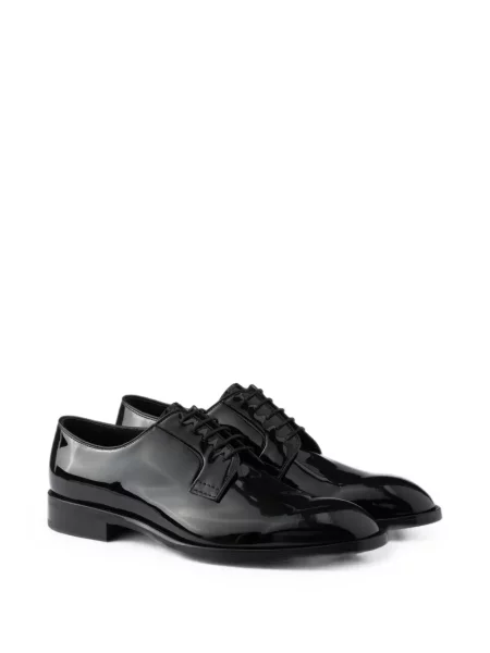Pantofi derby Prada din piele negru