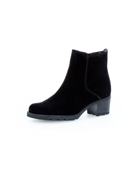 Buty do kostki Gabor skórzane biznesowe czarne