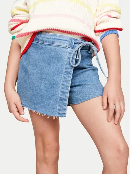 Tommy Hilfiger Pantaloni scurți de blugi albastru