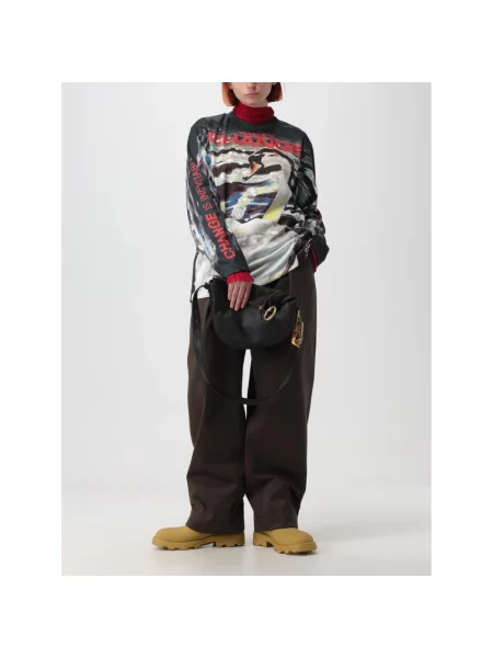 Torebka Burberry skórzana czarna