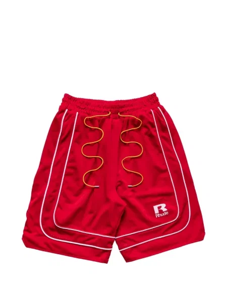 Pantaloni scurți Rhude plasă roșu