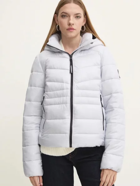 Superdry geaca femei de iarna gri