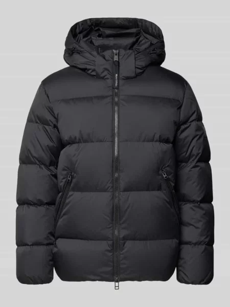 Kurtka puchowa o kroju regular fit z kapturem model ‘PUFFA’ Marc O'polo czarna
