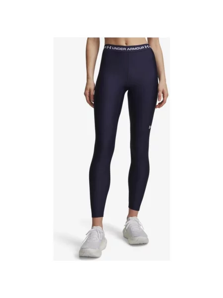Legginsy długie Under Armour HeatGear granatowe XS niebieskie