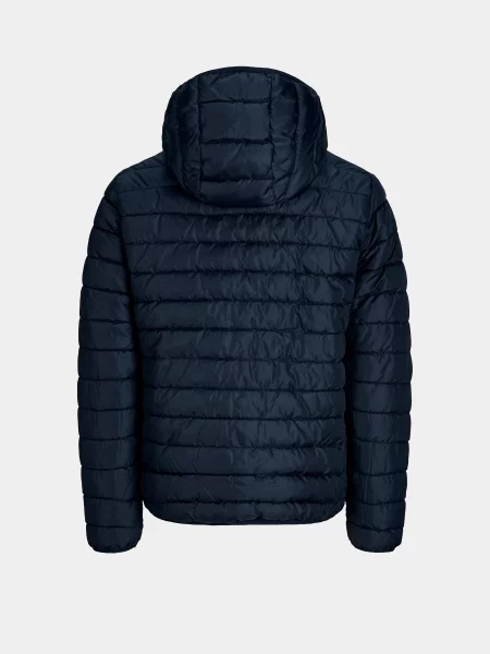 Демисезонная куртка Jack & Jones с капюшоном синяя
